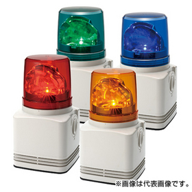 電子音内蔵ＬＥＤ回転灯 【受注生産品】RFT-100C-G （AC100V/緑）