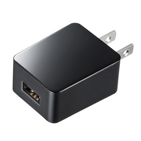 USB充電器（2A・高耐久タイプ） [ACA-IP52BK]