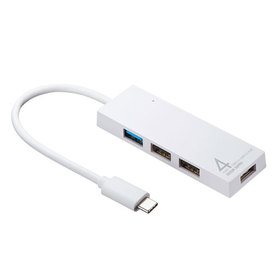 USBTypeCコンボハブ（4ポート） [USB-3TCH7W]
