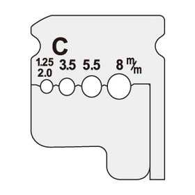 ワイヤーストリッパー替刃 [DIV-208KP] (DIV-208KP)