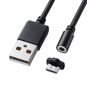 超小型Magnet脱着式microUSBケーブル　1m 超小型Magnet脱着式microUSBケーブル　1m