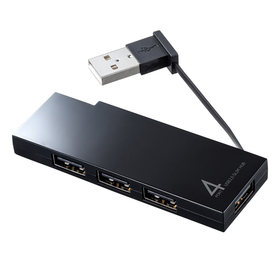 USB2.0ハブ(4ポート・ブラック） USB2.0ハブ(4ポート・ブラック） (USB-2H416BK)