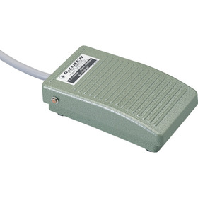 フットスイッチ　アルミダイカスト製ミニ形　電気定格6A-250VAC フットスイッチ　アルミダイカスト製ミニ形　電気定格6A-250VAC