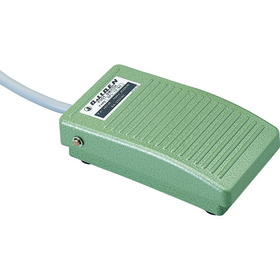 フットスイッチ　アルミダイカスト製ミニ形　電気定格6A-250VAC フットスイッチ　アルミダイカスト製ミニ形　電気定格6A-250VAC