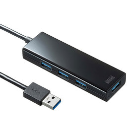 急速充電ポート付きUSB3.1 Gen1 ハブ 急速充電ポート付きUSB3.1 Gen1 ハブ (USB-3H420BK)