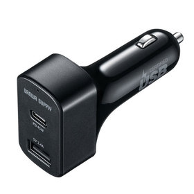 USB Power Delivery対応カーチャージャー（2ポート・57W） USB Power Delivery対応カーチャージャー（2ポート・57W） (CAR-CHR77PD)
