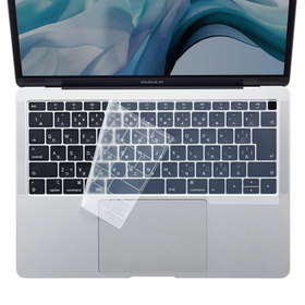 MacBook Air 13.3インチ Retinaディスプレイ用シリコンキーボードカバー（クリア） MacBook Air 13.3インチ Retinaディスプレイ用シリコンキーボードカバー（クリア） (FA-SMACBA13R)