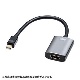 ミニDisplayPort-HDMI 変換アダプタ　HDR対応 ミニDisplayPort-HDMI 変換アダプタ　HDR対応