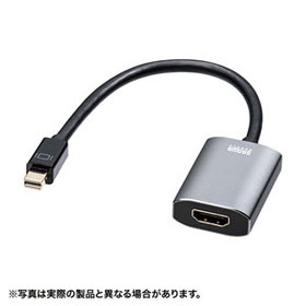 ミニDisplayPort-HDMI 変換アダプタ　HDR対応 ミニDisplayPort-HDMI 変換アダプタ　HDR対応 (AD-MDPHDR01)