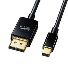 ミニ-DisplayPort変換ケーブル 2m（Ver1.4) ミニ-DisplayPort変換ケーブル 2m（Ver1.4) (KC-DPM14020)