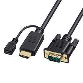HDMI-VGA変換ケーブル HDMI-VGA変換ケーブル (KM-HD24V30)