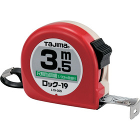 ロック－１９　３．５ｍ／尺相当目盛付／ブリスター ロック－１９　３．５ｍ／尺相当目盛付／ブリスター
