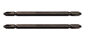 電動ドライバービット （＋）（＋） 110mm　（2本）