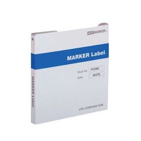 マーカーラベル （デバイスラベル） 白/長尺タイプ (8.0mm)
