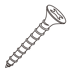 コーススレッド 3.8φ×32mm（150本入/ブリスターパック）