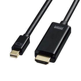 ミニDisplayPort-HDMI変換ケーブル　HDR対応 1m [KC-MDPHDRA10]
