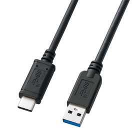 USB3.1 Gen2 Type C-Aケーブル（ブラック・0.5m） [KU31-CA05]