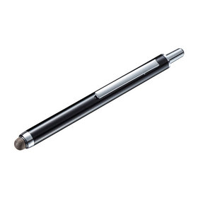 導電繊維タッチペン （ブラック・ノック式） (PDA-PEN52BK)
