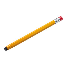 シリコンゴムタッチペン （オレンジ・鉛筆型）
