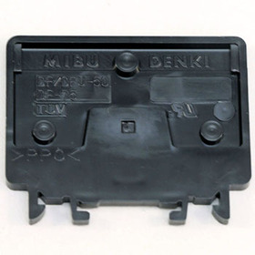 DINレール対応凡庸型端子台/DF・DFUシリーズ　端子台単品 エンドプレート（20枚入/袋） (DF-50/75E)