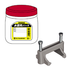 お徳用パック　コンクリートFダッコサドル 【販売終了】VVF1.6×3C, 2.0×3C, 2.6×2C（330個／ボトルケース）