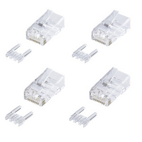 カテゴリ6RJ-45コネクタ （単線用） (ADT-6RJ-10N)