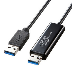 ドラッグ＆ドロップ対応USB3.0リンクケーブル (Mac/Windows対応） (KB-USB-LINK4)