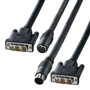 サンワサプライ DVIシングルリンクケーブル KC-DVI-150G サンワサプライ DVIシングルリンクケーブル KC-DVI-150G 1本