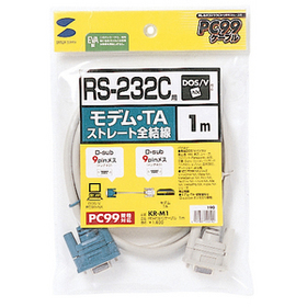 RS-232Cケーブル （モデム・TA用・1m）