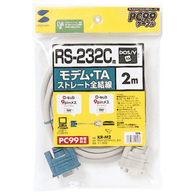 RS-232Cケーブル （モデム・TA用・2m）