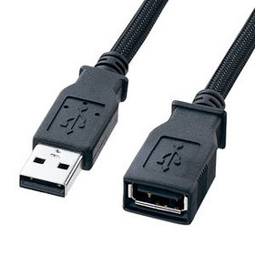 ナイロンメッシュUSB2.0ケーブル KU20-NM20ENK (KU20-NM20ENK)