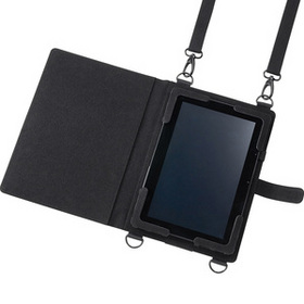 ショルダーベルト付き12.5型タブレットPCケース PDA-TAB12