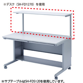 【メーカー直送品】 サブテーブル SH-FDS80