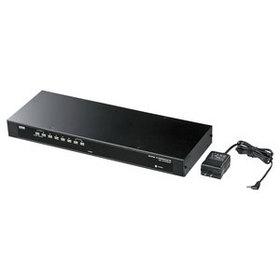 PS/2・USB両対応パソコン自動切替器 (8:1) (SW-KVM8UP)