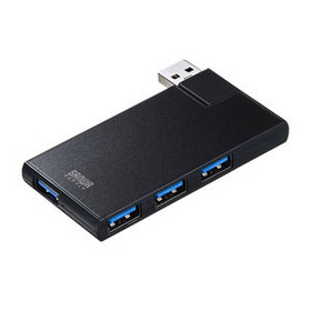 USB3.04ポートハブ USB-3HSC1BK