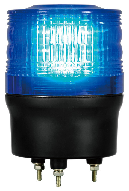 愛用NIKKEI ニコモア VL17R型 DC24 LED回転灯 赤 VL17M-024AR 電源(V):AC 建築、建設用
