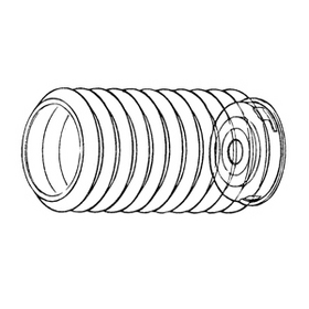 ダウンライトコア ダストカバー（φ75～125mm） (DDC-7512)