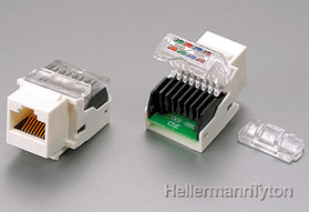 モジュラージャック（Cat5e）　ツールレスタイプ MJC5ETL-WHT （白/1個入） (MJC5ETL-WHT)