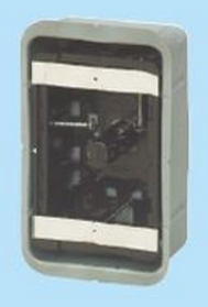 鋼製カバー付スライドボックス（センター磁石付・深形） [SBG-1FY] (SBG-1FY)