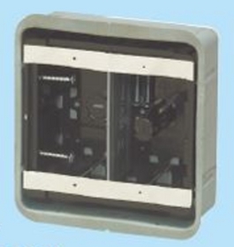 鋼製カバー付スライドボックス（センター磁石付・深形） [SBG-2FY] (SBG-2FY)