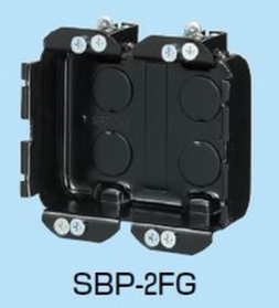 小判穴ホルソー用パネルボックス（鉄製） [SBP-2FG] (SBP-2FG)