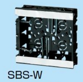 浅形スライドボックス [SBS-W]（10個入） (SBS-W)