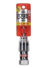 ソケット ビット交換ソケット 13x17mm 6角 (BS1317-6K)