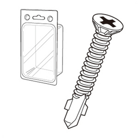 ドリルネジ(リーマーフレキ) φ4×32mm（80本入/ブリスターパック）